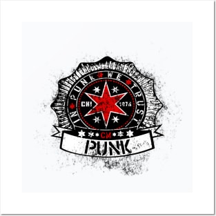 CM Punk Red Star Posters and Art